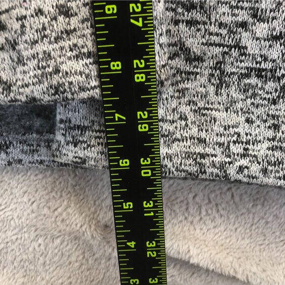 Blair Womens Cardigan Sweater 2XL Heather Gray Open Front Knit Cozy Casual - Picture 4 of 12